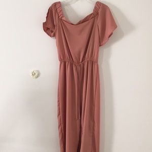 Off the shoulder Romper